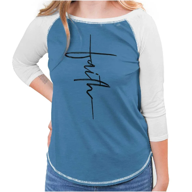 Faith Fashion Baseball Raglan T