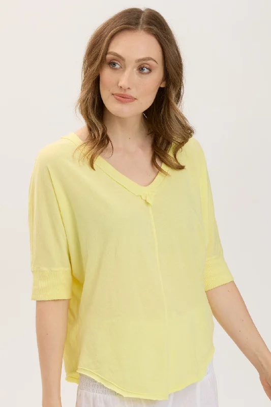 Gardiner Banded Sleeve Top 2.0