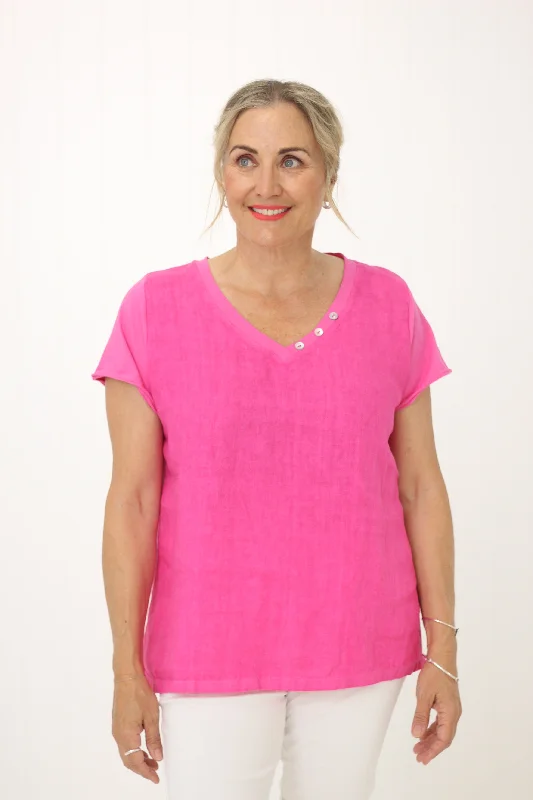 Amalia Top Hot Pink