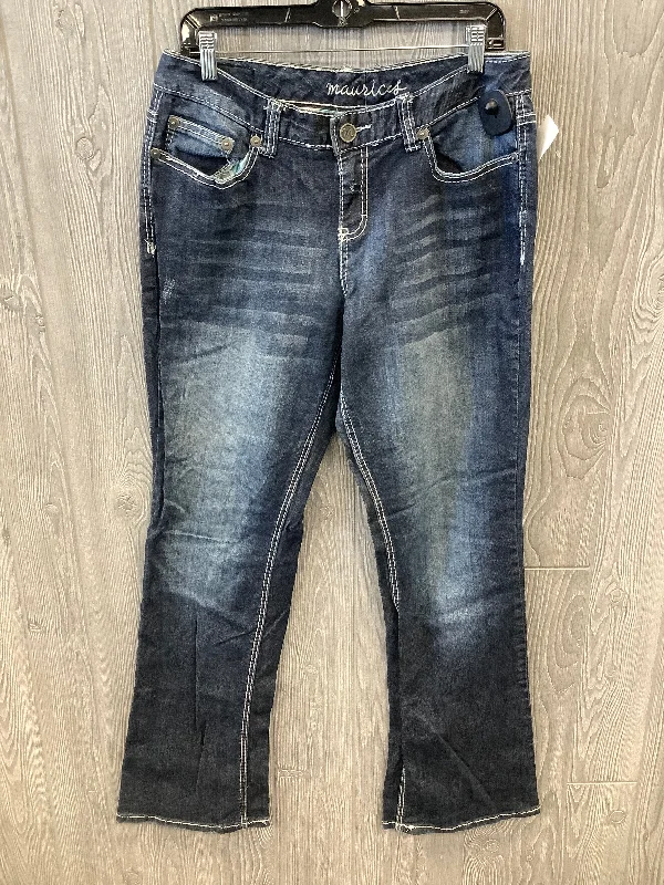 Jeans Boot Cut By Maurices In Blue Denim, Size: 10