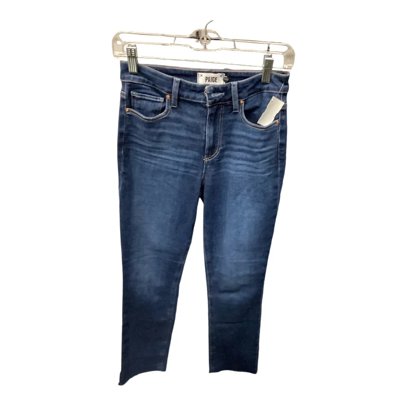 Jeans Designer By Paige In Blue Denim, Size: 0