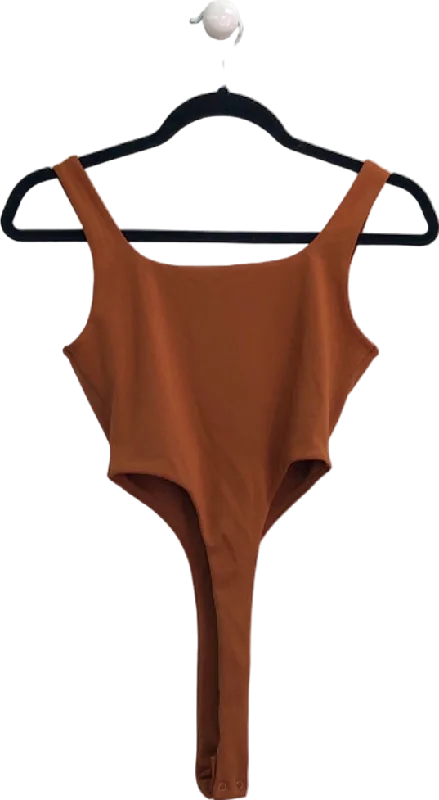 KLAYD Brown Bodysuit M