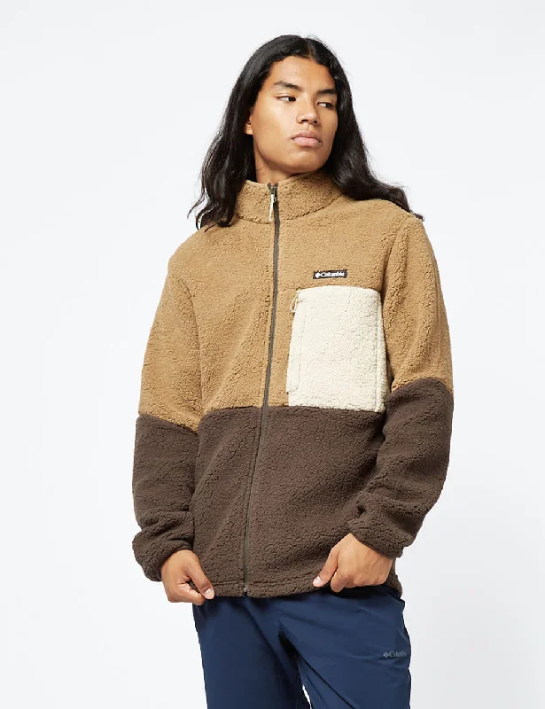 Columbia Mountainside Fleece - Delta Brown/Cordovan/Ancient Fossil