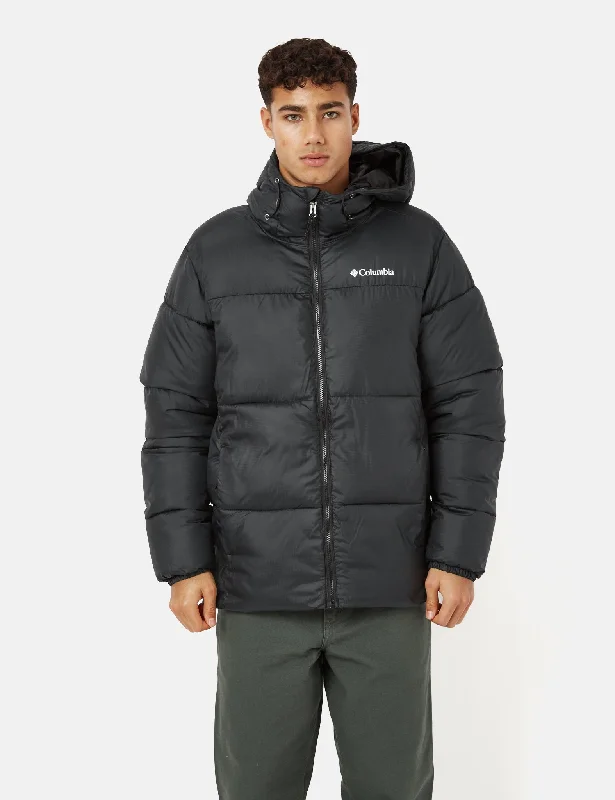 Columbia Puffect Hooded Jacket - Black