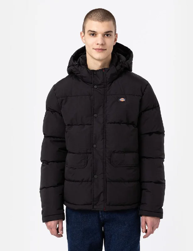 Dickies Glacier View Puffer Jacket - Black