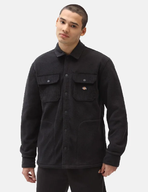 Dickies Mackenzie Fleece Overshirt - Black