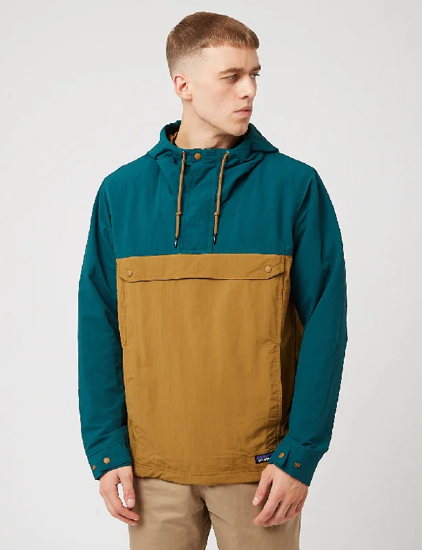 Patagonia Isthmus Anorak Jacket - Mulch Brown