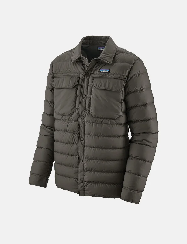 Patagonia Silent Down Shirt Jacket - Forge Grey