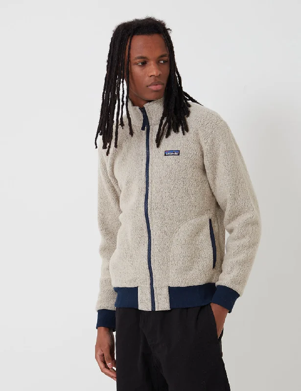 Patagonia Woolyester Fleece Jacket - Oatmeal Heather