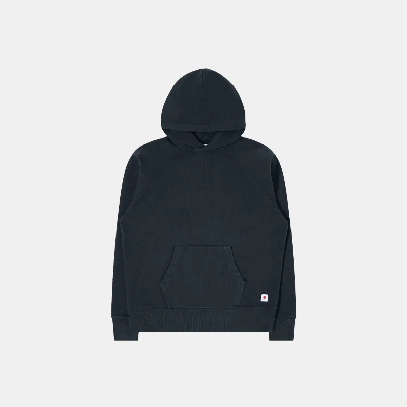 Raglan Sleeve Hood Black