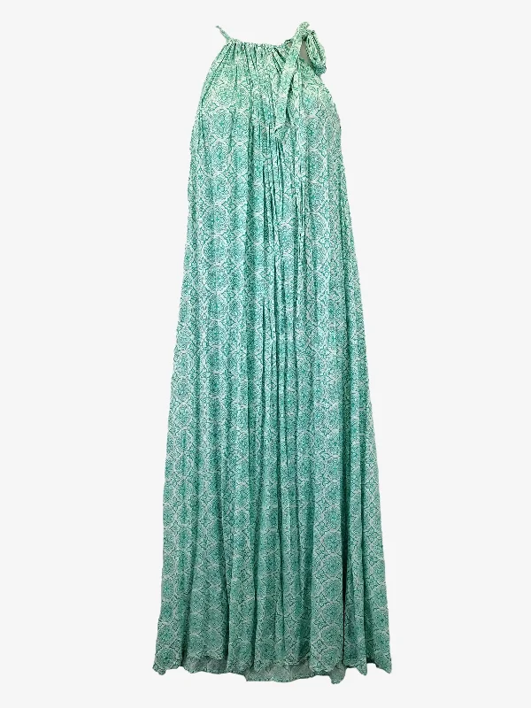 Eb & Ive Adjustable Relaxed Resort Maxi Dress Size OSFA