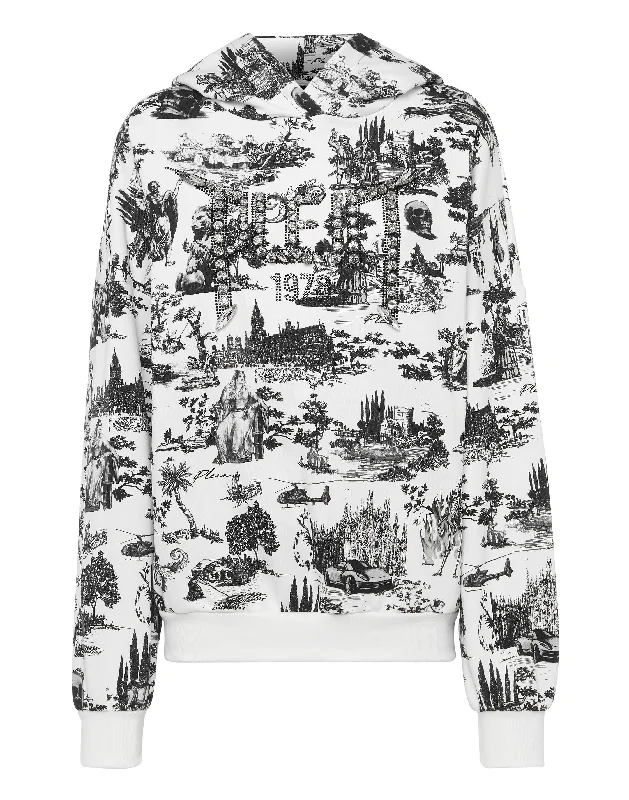 Hoodie sweatshirt Crystal Stones En PLEIN air